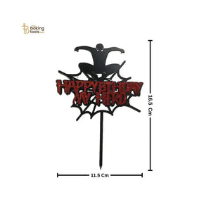 Spider-Man Acrylic Cake Topper - 1 Pc - thebakingtools.com