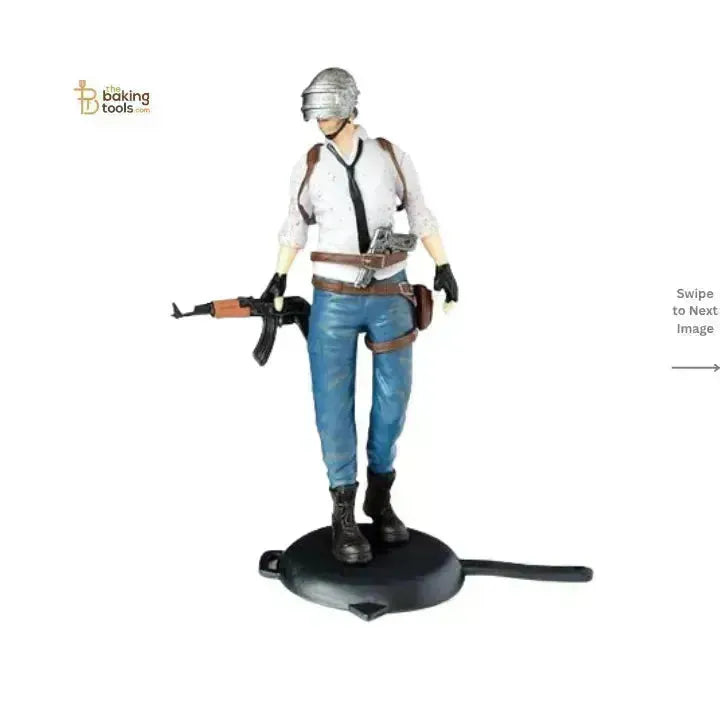 PUBG - Male Toy Cake Topper - thebakingtools.com