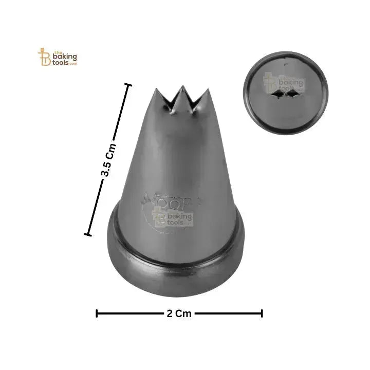 Noor Icing Nozzle | Ruffles Design | No. 37 | Small Tip - thebakingtools.com