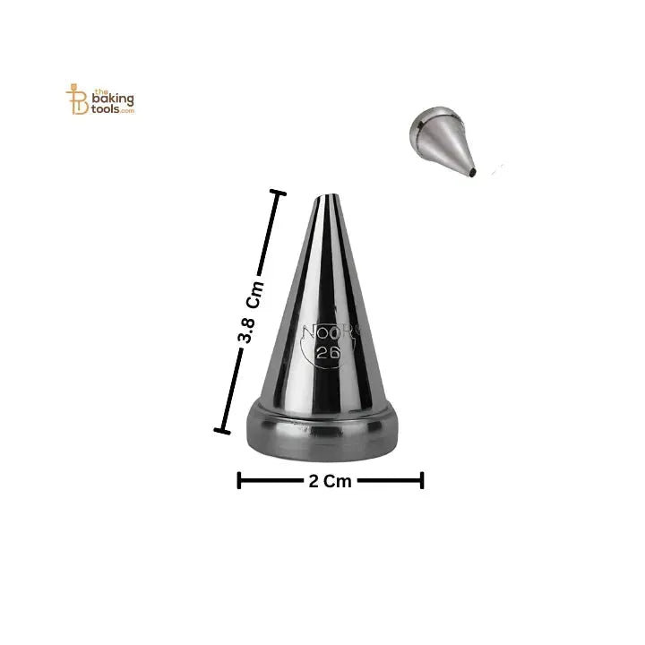 Noor Icing Nozzle | Grape Pattern Design | No. 26 | Small Tip - thebakingtools.com