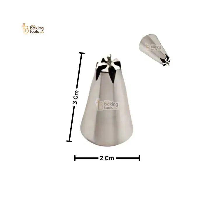 Noor Icing Nozzle | Intricate Floral Design | No. R 31 | Small Tip - thebakingtools.com