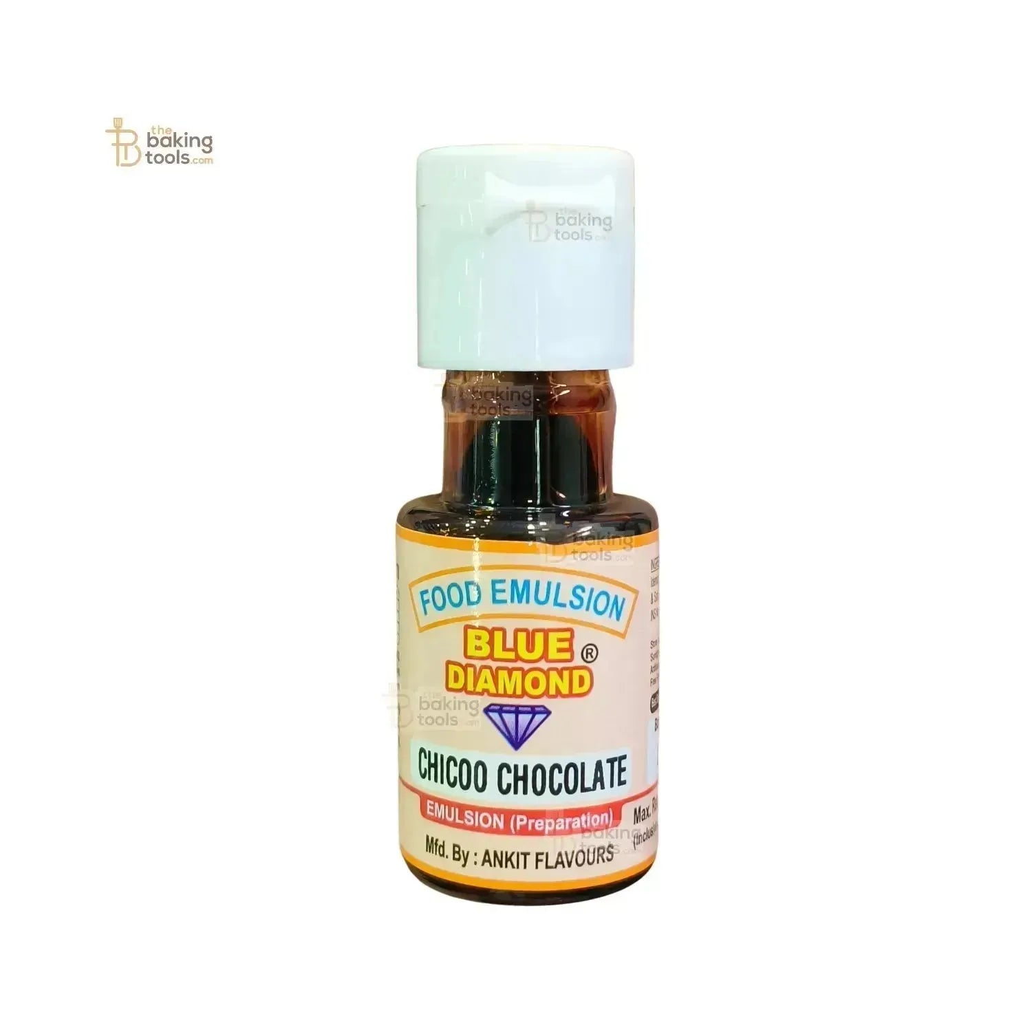 Chicoo Chocolate Food Emulsion Blue Diamond - 20 ml - thebakingtools.com