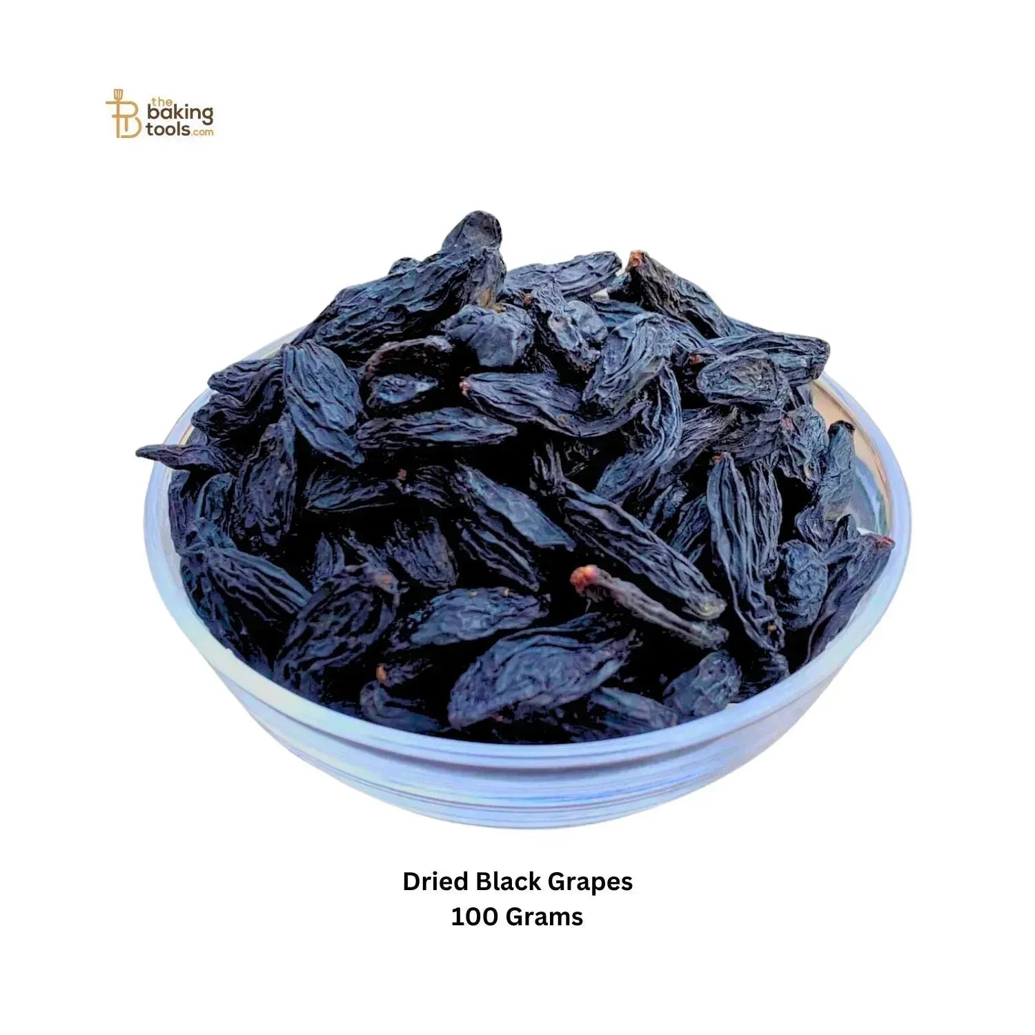 Dried Black Grapes - 100 Grams - thebakingtools.com