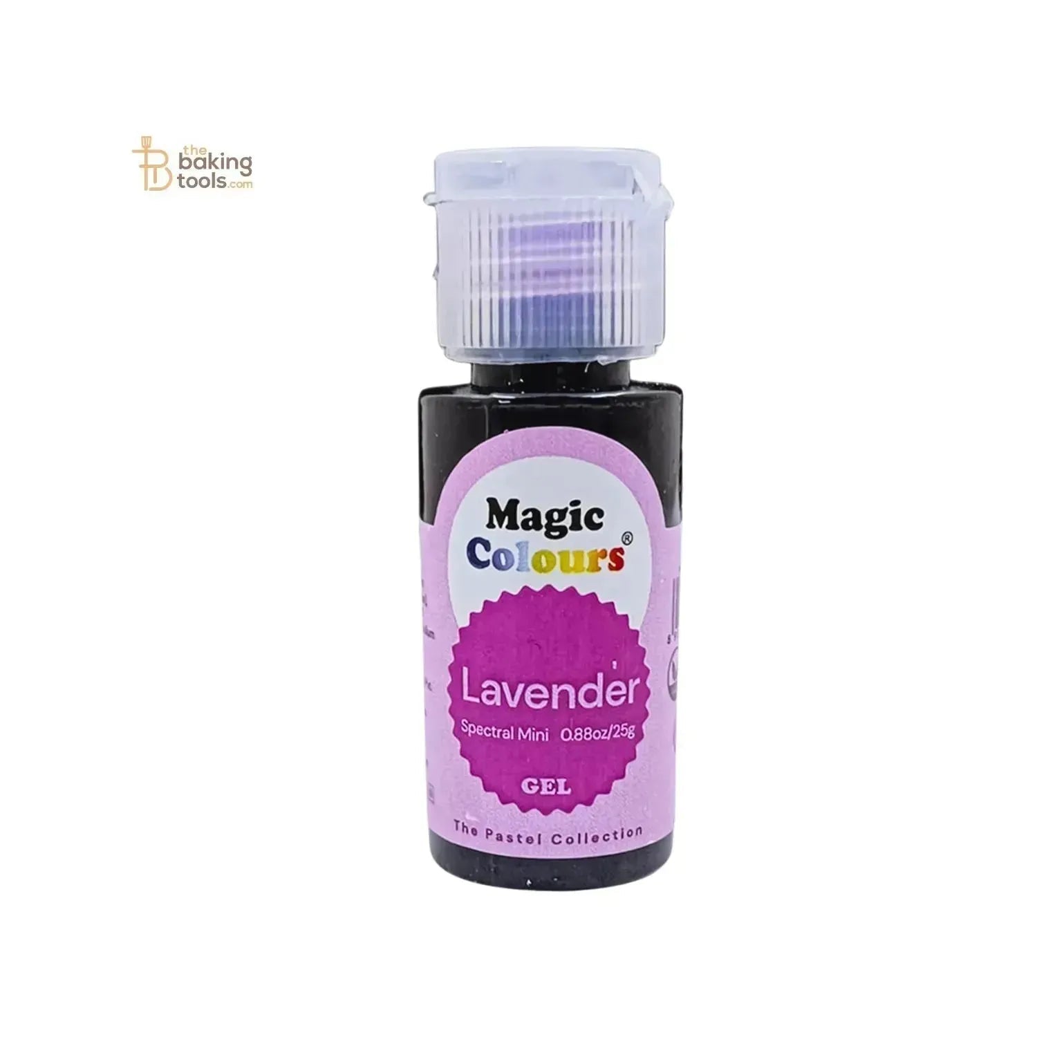 Lavender Gel Colour Magic Pastel Colour Spectral Mini - 25 grams - thebakingtools.com