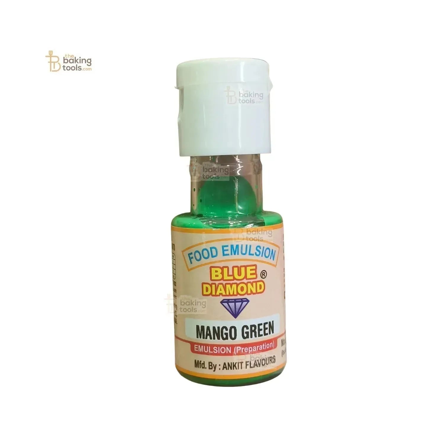 Mango Green Food Emulsion Blue Diamond - 20 ml - thebakingtools.com