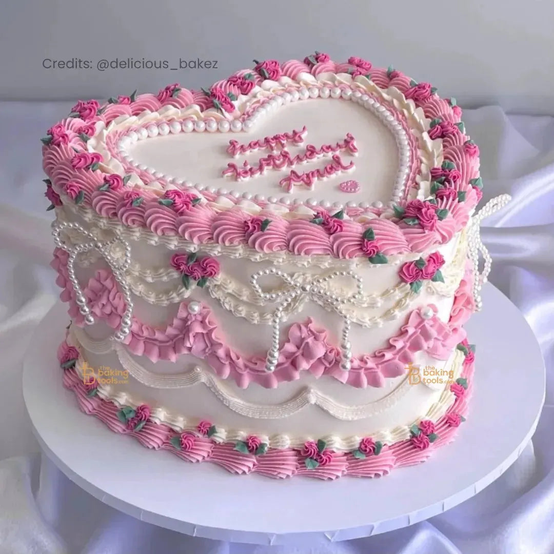 Pearl Bowknot Cake Topper | Coquette Cake Topper Pearl Bow Knot Charm - thebakingtools.com