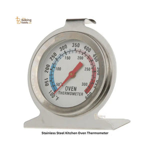 Stainless Steel Kitchen Oven Thermometer - thebakingtools.com