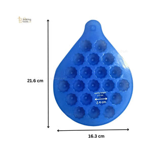 21 Cavity Silicon Modak Mould Modak Sacha Modak Sancha - thebakingtools.com