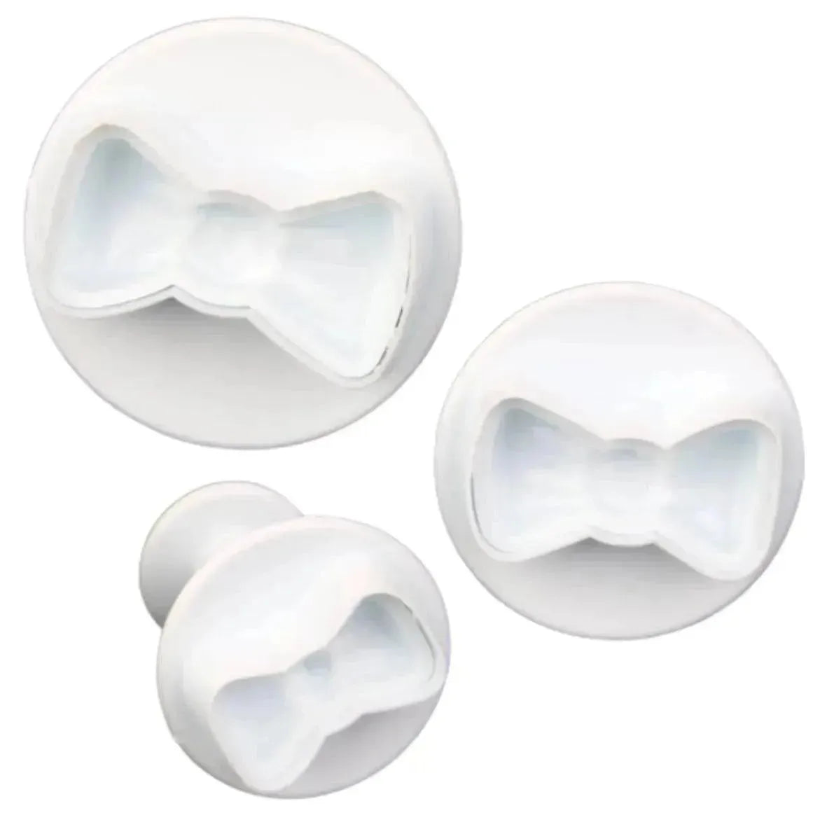 3 PCs Bow-Shaped Plunger Cutter - thebakingtools.com