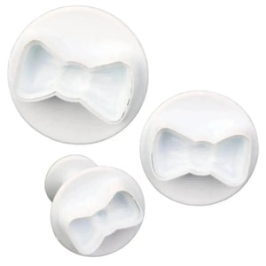 3 PCs Bow-Shaped Plunger Cutter - thebakingtools.com