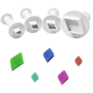 4 PCs Diamond Plunger Cutter - thebakingtools.com