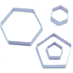 4Pcs Footballl Shape Plunger Cutter - thebakingtools.com