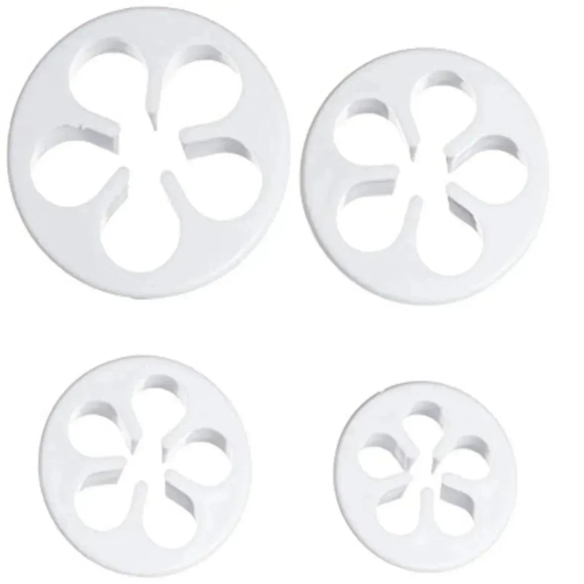 5 Petal Roses Plunger Cutter - thebakingtools.com