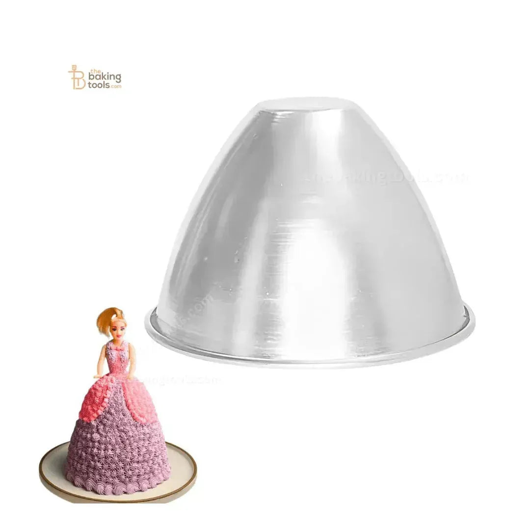 Aluminium Doll Cake Tin Mould - 1 kg - thebakingtools.com