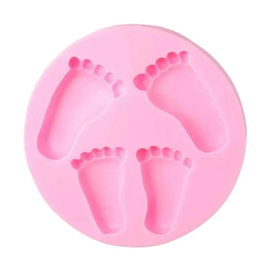 Baby Leg - Silicone Fondant Gum Paste Mould - thebakingtools.com