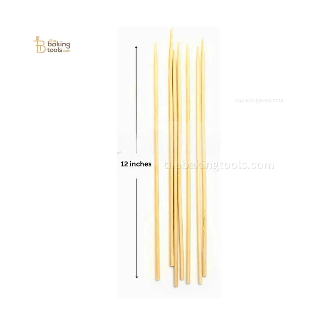 Barbeque (BBQ) Sticks - 12 Inches Skewer - thebakingtools.com
