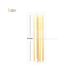 Barbeque (BBQ) Sticks - 6 Inches Skewer - thebakingtools.com
