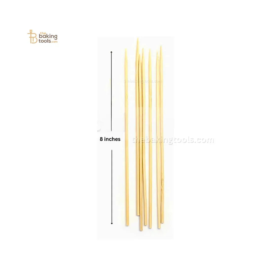 Barbeque (BBQ) Sticks - 8 Inches Skewer - thebakingtools.com
