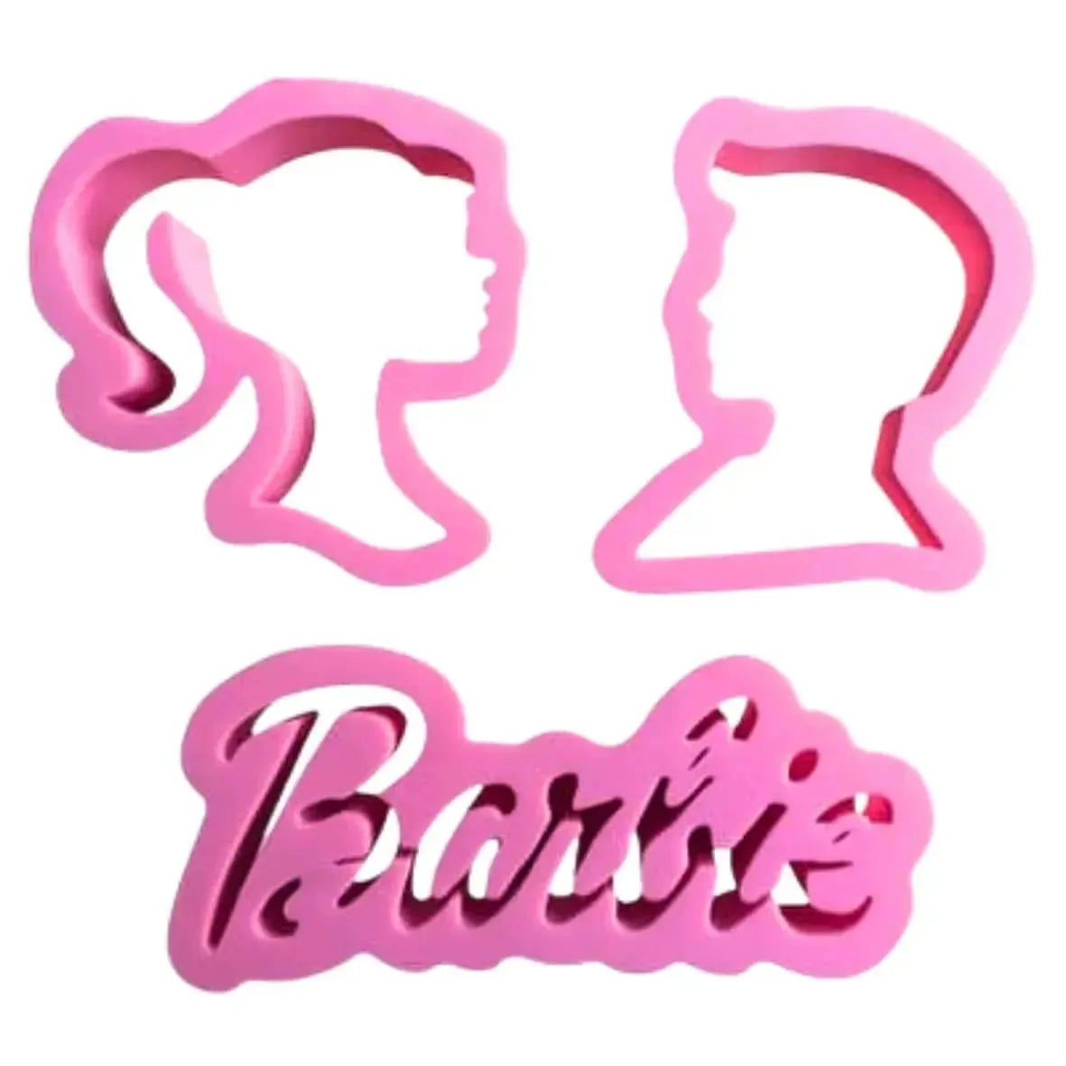 Barbie and Ken Plunger Cutter - thebakingtools.com