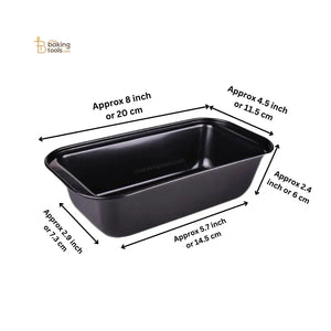 Bread Mould - Medium Size 8 Inch | Bread Loaf Tin Pan - thebakingtools.com