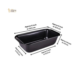 Bread Mould - Small Size 6 Inch | Bread Loaf Tin Pan - thebakingtools.com