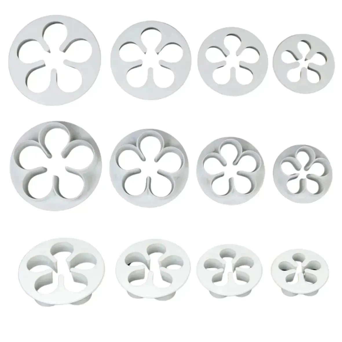 Cake Decorating Fondant Cutter Plunger Set (47 pcs) - thebakingtools.com