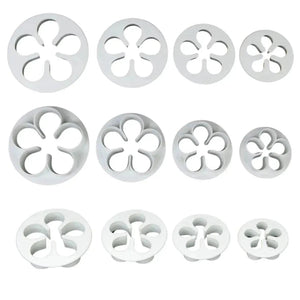 Cake Decorating Fondant Cutter Plunger Set (47 pcs) - thebakingtools.com