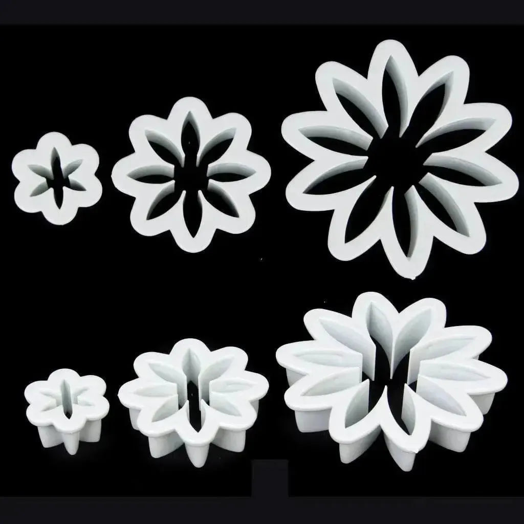 Cake Decorating Fondant Cutter Plunger Set (47 pcs) - thebakingtools.com