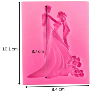 Couple Shape - Silicone Fondant Gum Paste Mould - thebakingtools.com