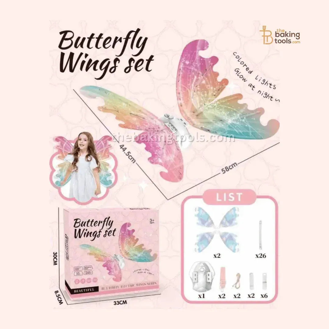 Electric Musical Kinetic Butterfly Wings For Cake Topper (DIY) - (NO COD) - thebakingtools.com