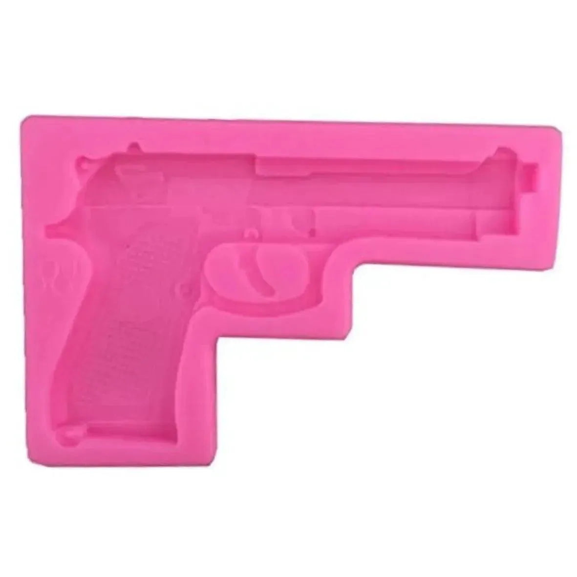 Gun Shape - Silicone Fondant Gum Paste Mould - thebakingtools.com