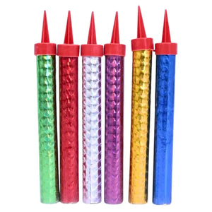 Imported Sparkle Candle Pack of 6 - thebakingtools.com