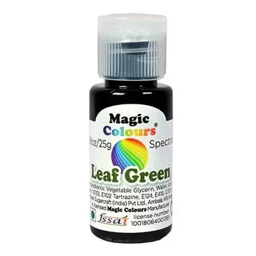 Magic Colours Spectral Mini Edible Gel Colours Leaf Green - thebakingtools.com