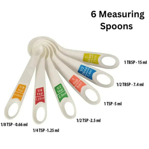 Measuring Cup & Spoon Set of 12 pcs | Flour Measuring Cups - thebakingtools.com