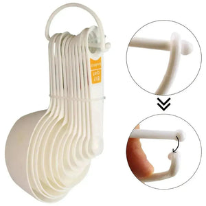 Measuring Cup & Spoon Set of 12 pcs | Flour Measuring Cups - thebakingtools.com
