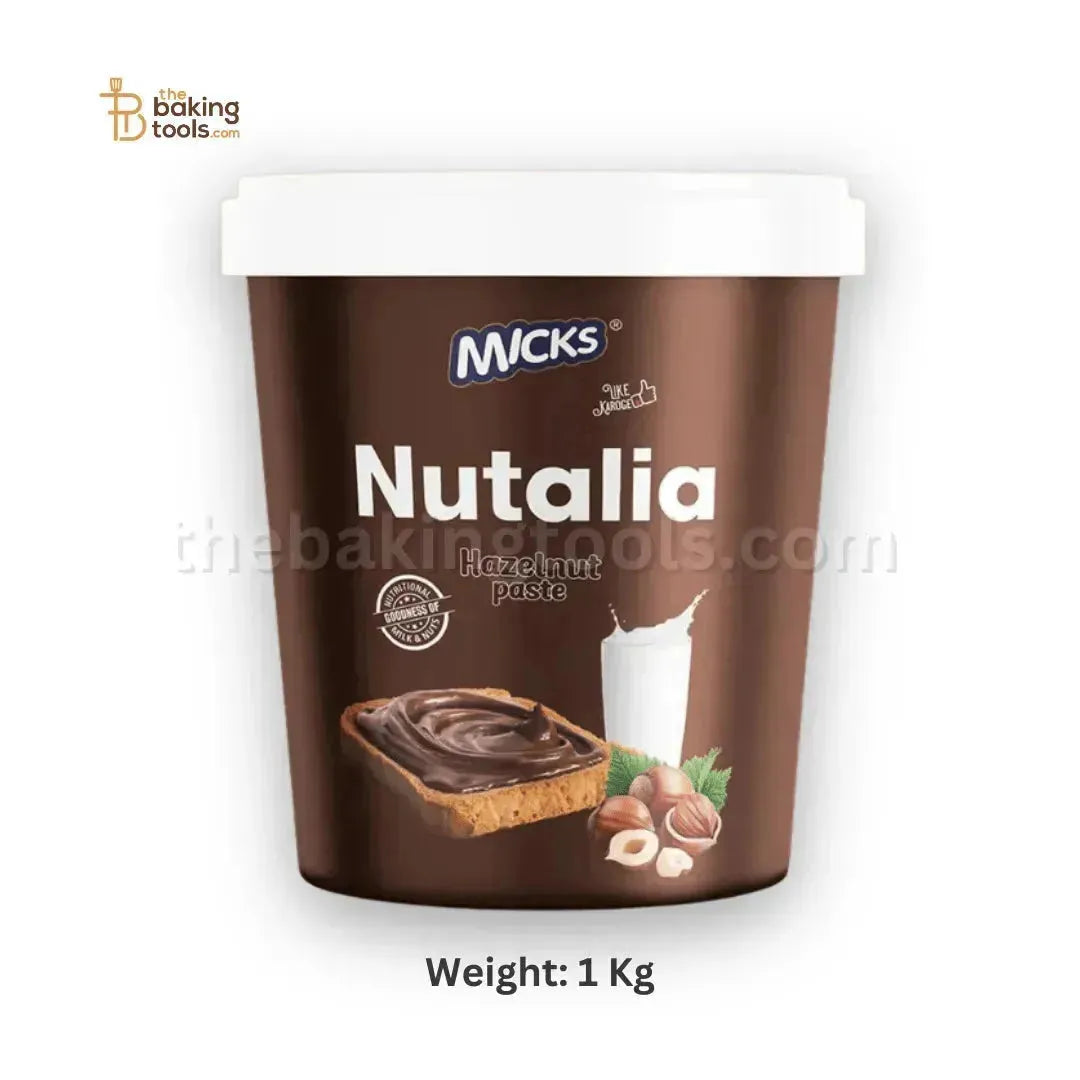 Micks Nutalia Hazelnut Chocolate Spread - 1Kg ( NO COD) - thebakingtools.com