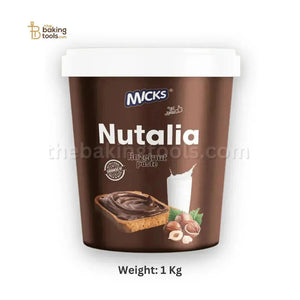 Micks Nutalia Hazelnut Chocolate Spread - 1Kg ( NO COD) - thebakingtools.com