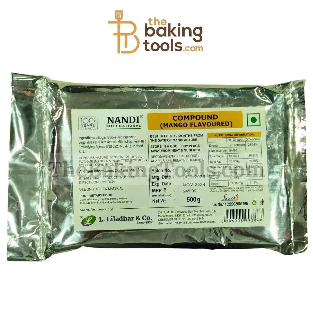Nandi Compound Mango Flavoured - 500 grams ( NO COD) - thebakingtools.com