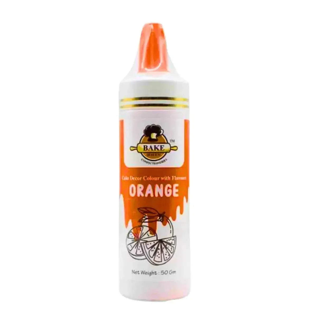 Orange- Bake Haven Edible Puff/Dust Colour - 50 gram - thebakingtools.com