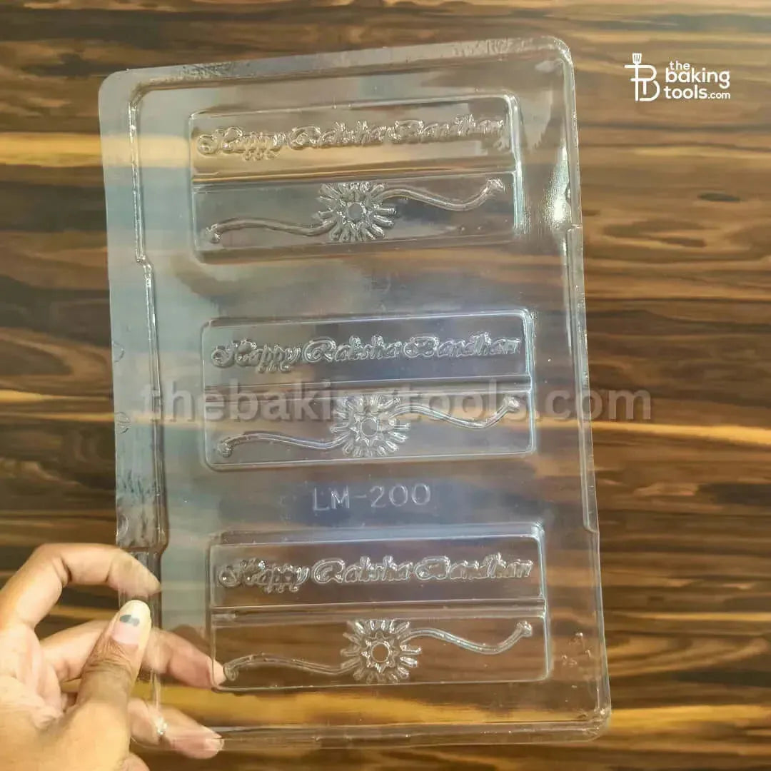 Plastic Chocolate Mould - 019 | PVC Chocolate Mould - thebakingtools.com