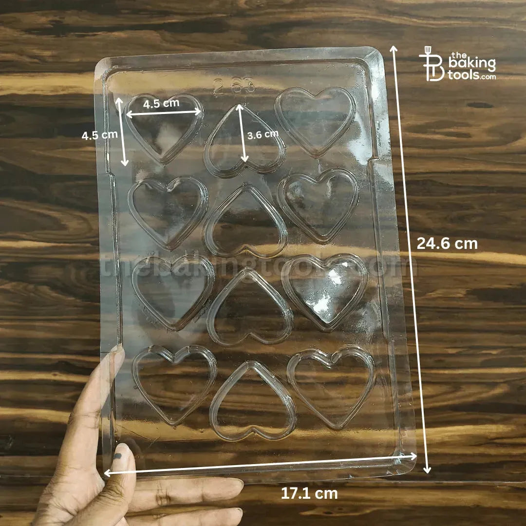 Plastic Chocolate Mould - 022 | PVC Chocolate Mould - thebakingtools.com