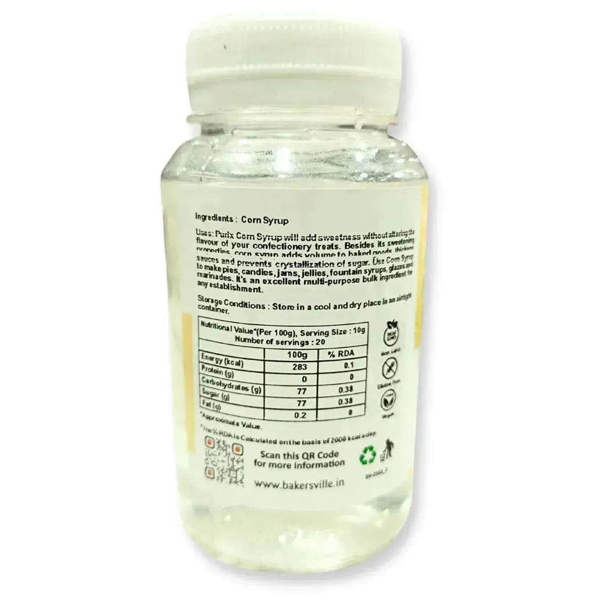 Purix Corn Syrup, 200g - thebakingtools.com
