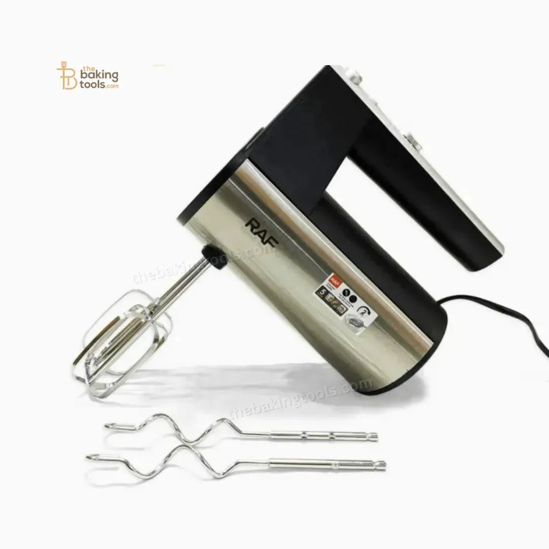 Raf Hand Mixer 5 Speeds + Turbo – 450W - R.6629 - thebakingtools.com