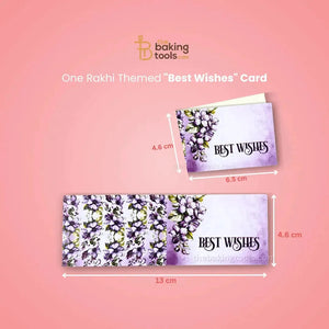 Rakhi Hamper Collection 05 | Chocolate Box, Gift Bag, Envelope & DIY Card - thebakingtools.com