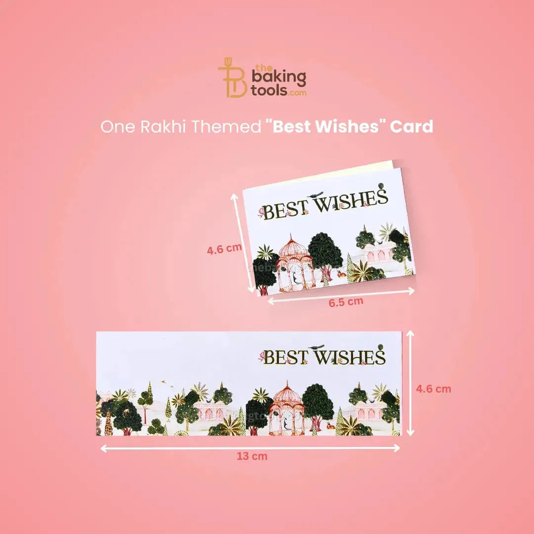 Rakhi Hamper Collection 06 | Chocolate Box, Gift Bag, Envelope & DIY Card - thebakingtools.com