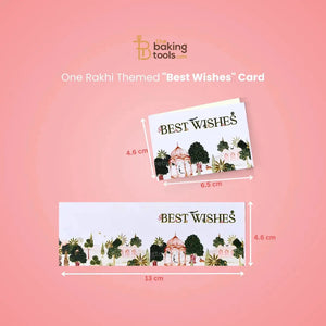 Rakhi Hamper Collection 06 | Chocolate Box, Gift Bag, Envelope & DIY Card - thebakingtools.com