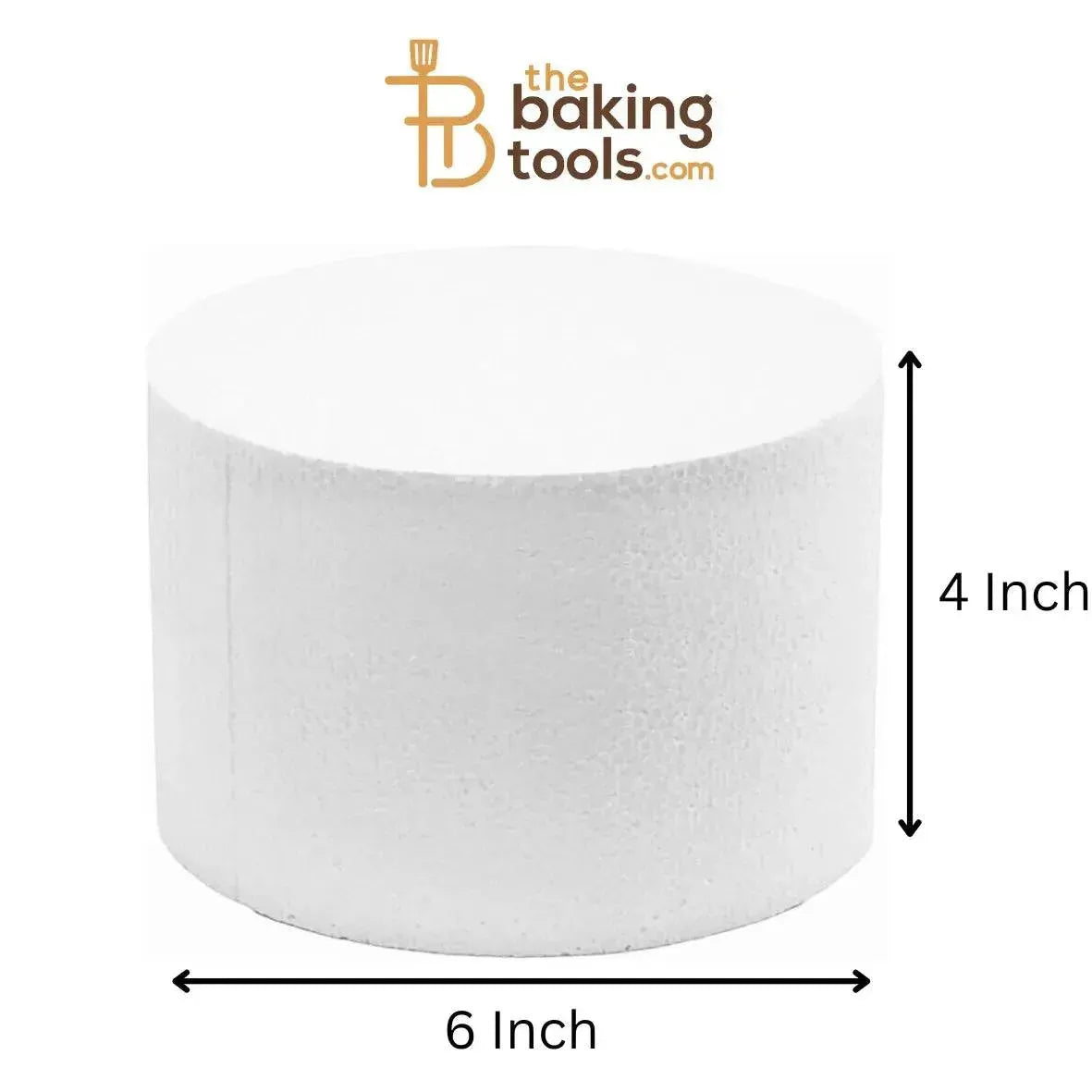 Round Dummy Cake 6 Inch (NO DAMAGE CLAIMS) - (NO COD) - thebakingtools.com