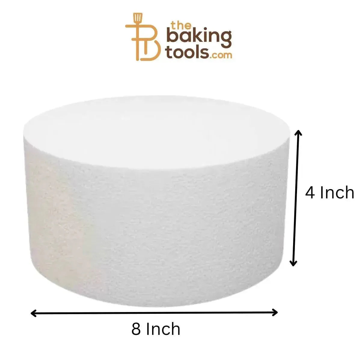 Round Dummy Cake 8 Inch (NO DAMAGE CLAIMS) (NO COD) - thebakingtools.com