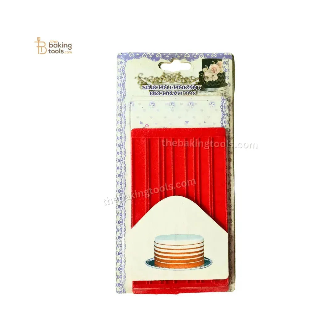 Silicone Onlays Fondant Cake Decoration Lace Mat - 006 - thebakingtools.com