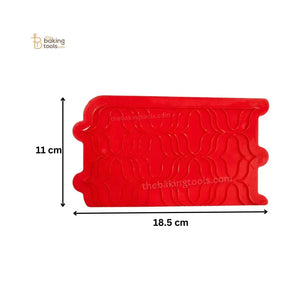 Silicone Onlays Fondant Cake Decoration Lace Mat - 010 - thebakingtools.com